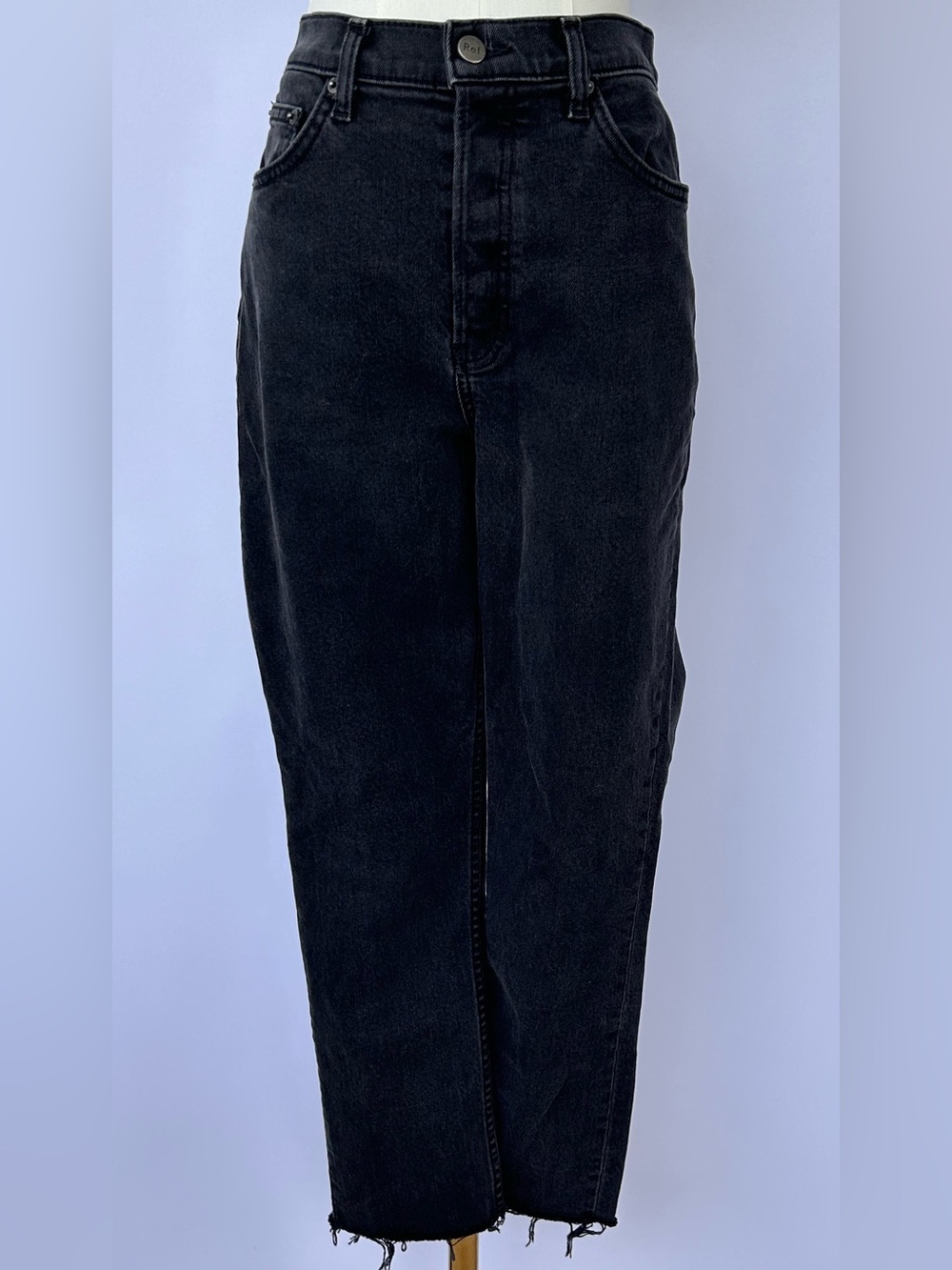 Reformation Women’s Serena High Skinny Jeans in Argentine Wash Raw Edge Size 27